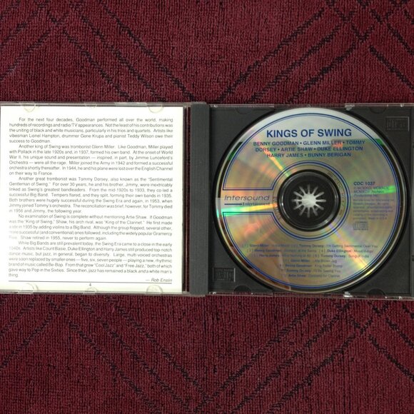Kings Of Swing - 1992 - Intersound - Used - CD - Picture 3 of 3
